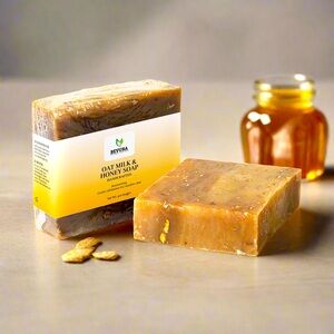 Hand Crafted Oat Milk & Honey Soap